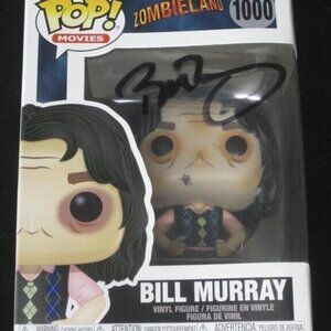 Bill Murray signed Funko Pop! ZOMBIELAND BILL MURRAY #1000 w/COA
